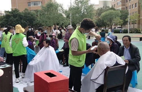 永昌县城关镇天锦苑社区党总支组织开展 携手共献爱心,志愿与爱同行 志愿服务日系列活动